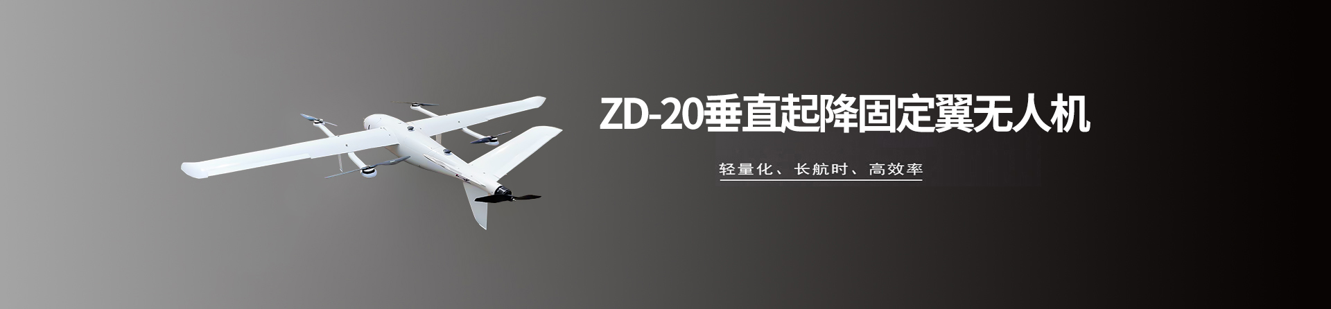 ZD-20垂直起降固定翼无人机